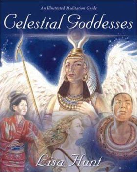 Hardcover Celestial Goddesses: An Illustrated Meditation Guide Book