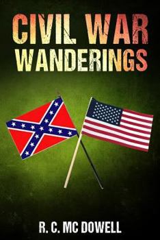 Paperback Civil War Wanderings Book