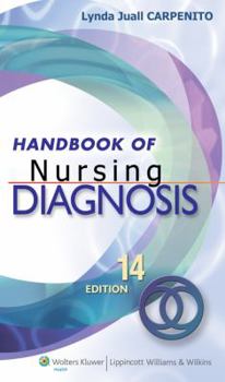 Paperback Handbook of Nursing Diagnosis Book