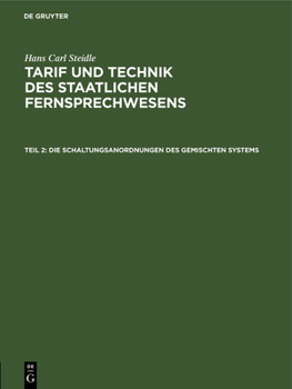 Hardcover Die Schaltungsanordnungen Des Gemischten Systems [German] Book