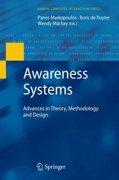 Hardcover Awareness Systems: Advances in Theory, Methodology, and Design Book