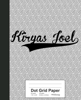Paperback Dot Grid Paper: KIRYAS JOEL Notebook Book