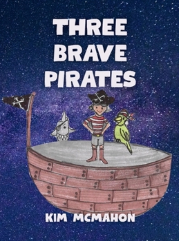 Hardcover Three Brave Pirates Book