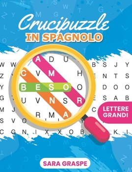 Paperback Crucipuzzle in Spagnolo: Lettere Grandi [Italian] Book