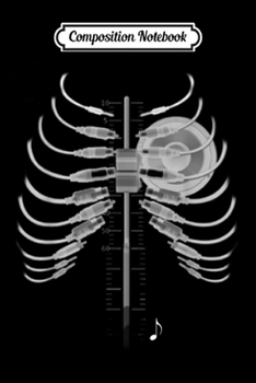 Composition Notebook: Bones Wired For Sound  Journal/Notebook Blank Lined Ruled 6x9 100 Pages
