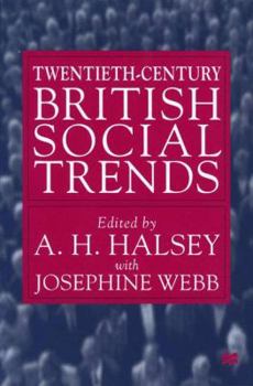 Paperback Twentieth-Century British Social Trends Book