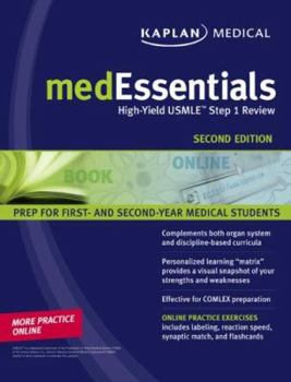 Paperback medEssentials: High-Yield USMLE Step 1 Review Book