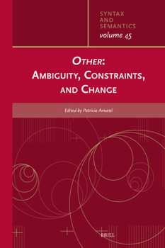 Hardcover Other: Ambiguity, Constraints, and Change Book