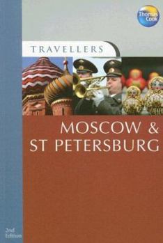 Paperback Travellers Moscow & St Petersburg Book