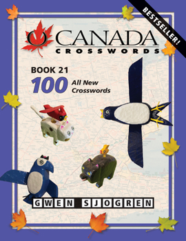 Paperback O Canada Crosswords Book 21 Book