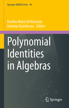 Hardcover Polynomial Identities in Algebras Book