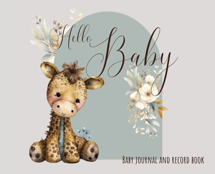Hardcover Baby Journal and Record Book (Hardback) Book