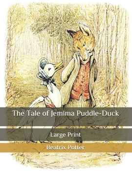 Paperback The Tale of Jemima Puddle-Duck: Large Print Book