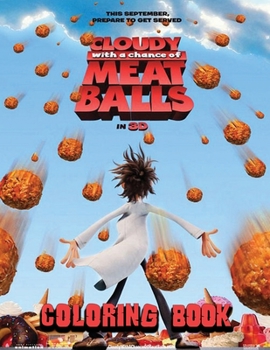 Paperback Cloudy with a chance of meatballs coloring book