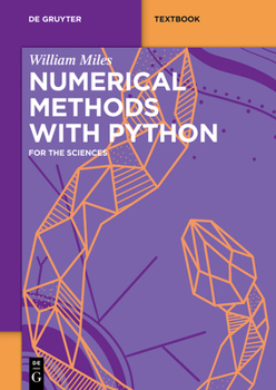 Paperback Numerical Methods with Python: For the Sciences Book