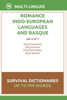 Paperback Romance Languages and Basque Language Survival Dictionaries (Set 2 of 7) Book