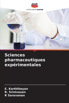 Paperback Sciences pharmaceutiques expérimentales [French] Book