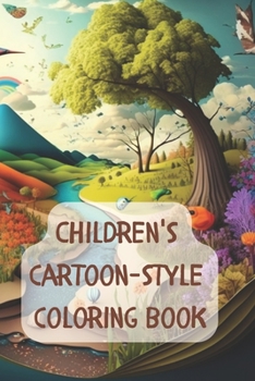 Paperback Children's Cartoon-Style Coloring Book