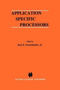 Paperback Application Specific Processors Book