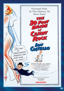 DVD The 30-Foot Bride Of Candy Rock Book