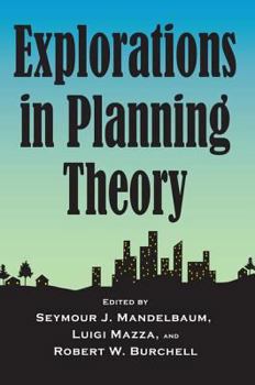 Paperback Explorations in Planning Theory Book