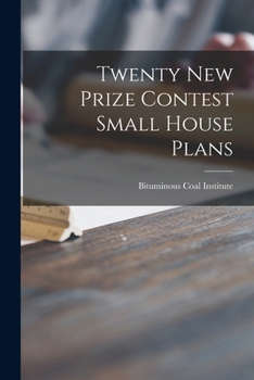 Paperback Twenty New Prize Contest Small House Plans Book