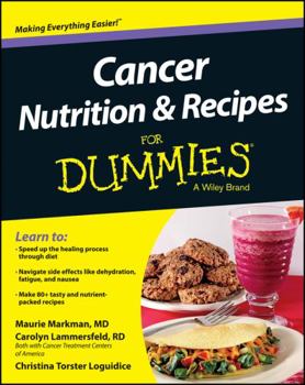 Paperback Cancer Nutrition and Recipes for Dummies Book