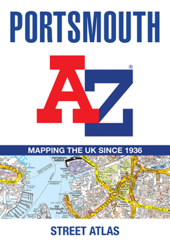 Paperback Portsmouth A-Z Street Atlas Book