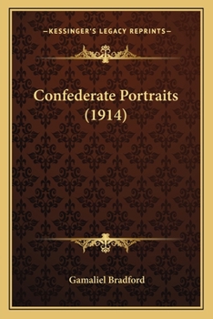 Paperback Confederate Portraits (1914) Book