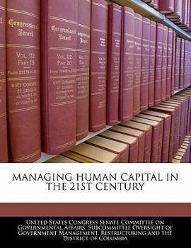 Paperback Managing Human Capital in the 21st Century Book