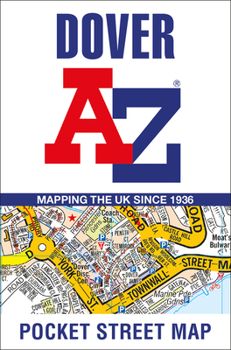 Map Dover A-Z Pocket Street Map Book