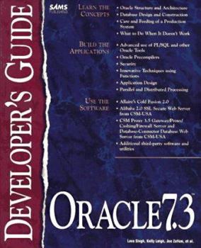 Oracle 7.3 Developer's Guide (Sams Developer's Guide)