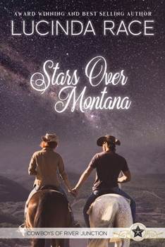 Paperback Stars Over Montana Large Print: Clean Second Chance Contemporary Western Romance [Large Print] Book