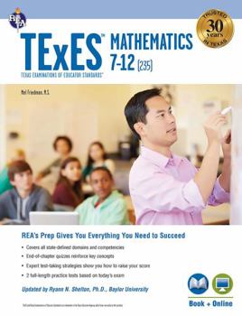Paperback TExES Mathematics 7-12 (235) Book + Online Book