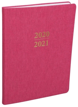 Paperback 2021 Large Dark Pink Planner Book