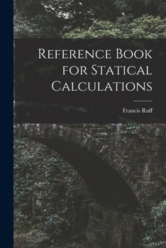 Paperback Reference Book for Statical Calculations Book