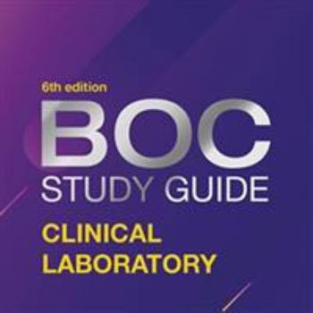 Paperback Board of Certification Study Guide -- Clinical Laboratory Certification Examinations, Enhanced 6th Edition Book