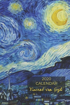 Paperback 2020 Calendar: Vincent van Gogh - Starry Night Book