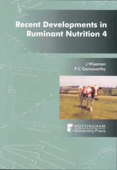 Paperback Recent Developments in Ruminant Nutrition 4 Book