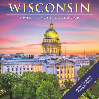 Calendar Wisconsin 2025 12 X 12 Wall Calendar Book