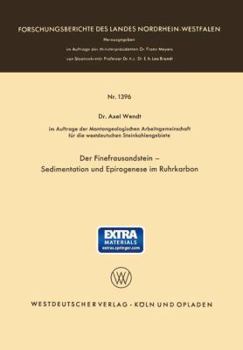 Paperback Der Finefrausandstein -- Sedimentation Und Epirogenese Im Ruhrkarbon [German] Book
