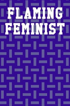 Flaming Feminist: Blank Ukelele Tab Notebook 6”x9” 120 Pages