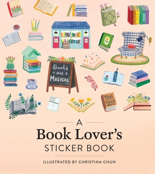 Hardcover A Book Lover's Sticker Book
