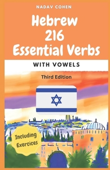 Paperback Hebrew: 216 Essential Verbs Book