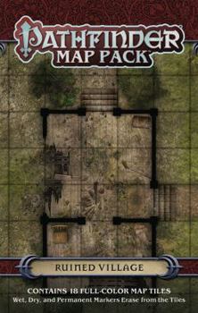 Game Pathfinder Map Pack: Ruined Village Book
