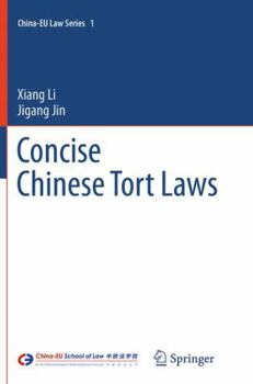 Paperback Concise Chinese Tort Laws Book