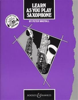 Paperback Learn as You Play Saxophone Book/Online Audio Book