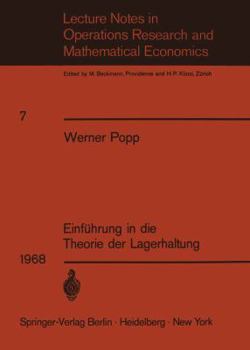 Paperback Einführung in Die Theorie Der Lagerhaltung [German] Book