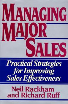 Hardcover Managing Major Sales Book