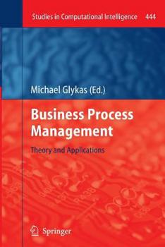 Paperback Business Process Management: Theory and Applications Book